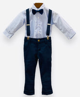 4PC Formal Wear Suit Blue